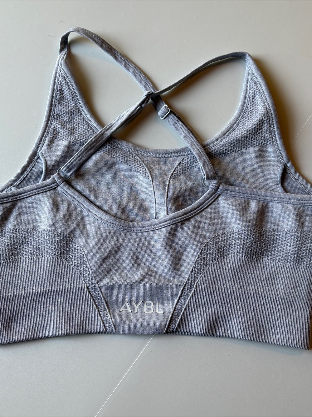 AYBL Balance V2 Seamless Sports Bra Grey Size M